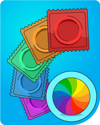 Colored Condoms