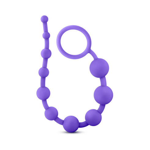 Blush Play Luxe Purple Silicone Beads 10