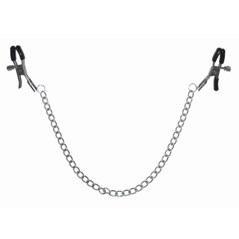Sex & Mischief Adjustable Chained Nipple Clamps
