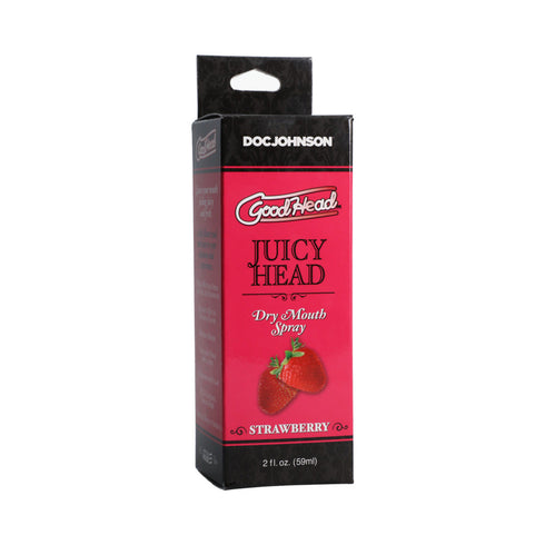 Doc Johnson Juicy Head Dry Mouth Spray Strawberry 2 fl.oz