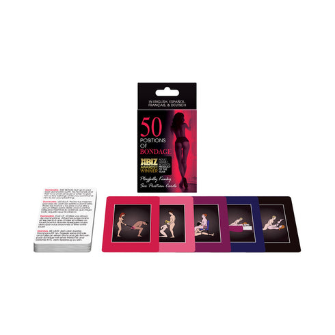 50 Positions Bondage Card Game