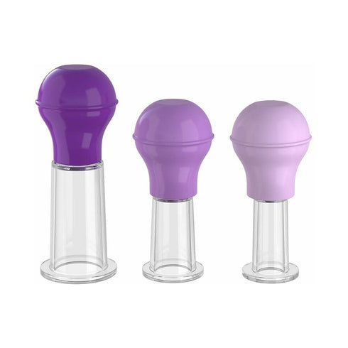 Pipedream For Her Nipple Enhancer 3-Pack Purple