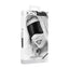 Ouch! Black & White Satin Eye Mask Black | WorldCondoms