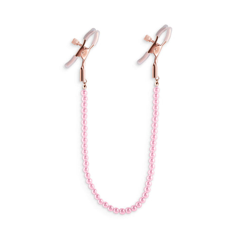 Bound Nipple Clamps Pink