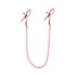 Bound Nipple Clamps Pink