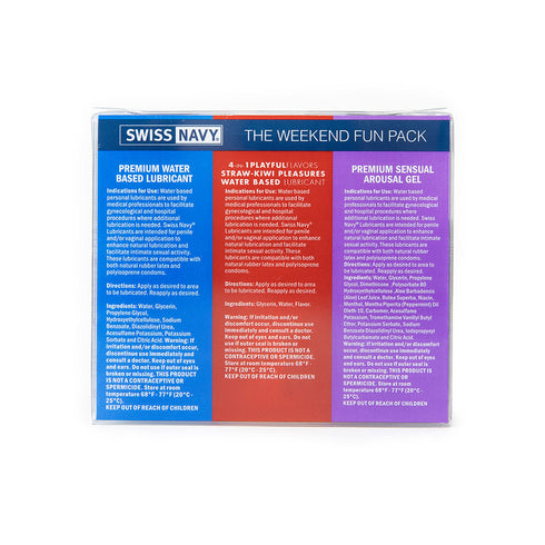 Paquete de diversión de fin de semana de la Marina Suiza de 3