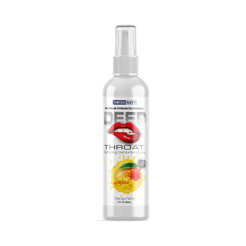 Spray para garganta profunda Swiss Navy Mango 2 fl oz