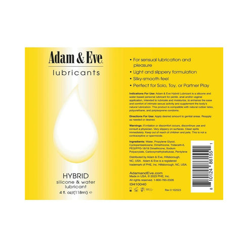 Adam & Eve Hybrid 4 fl.oz