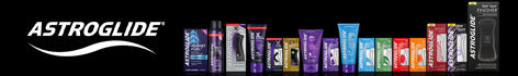Astroglide brand banner