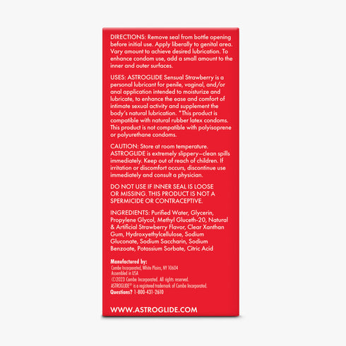 Astroglide Sensual Strawberry 2.5fl.oz / 73.9g