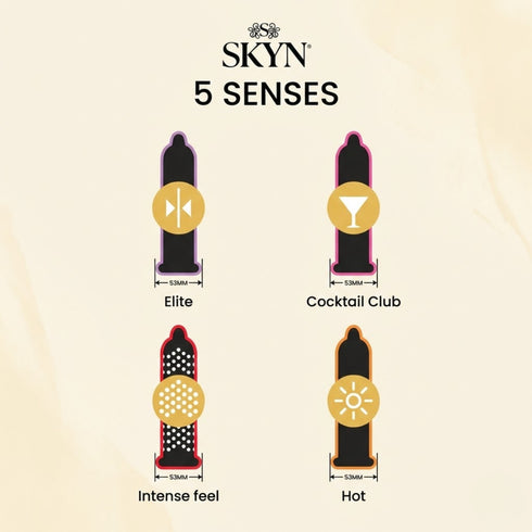 SKYN 5 Senses Box of 5