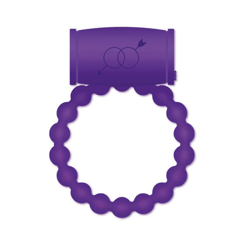 Casual Love Couple Vibrator Ring Purple