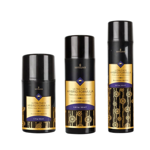 Humectante personal híbrido Sensuva ULTRA THICK Blueberry Muffin