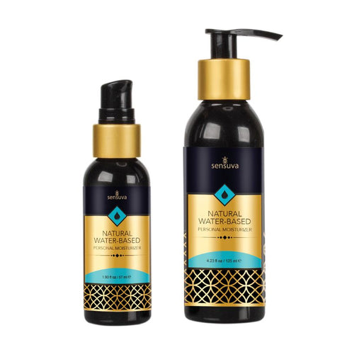 Sensuva humectante natural a base de agua sin perfume