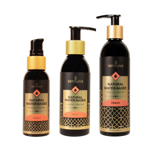 Sensuva Crema Hidratante Natural A Base De Agua Melocotón