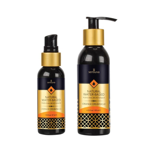 Crema hidratante natural a base de agua Sensuva Crema de naranja