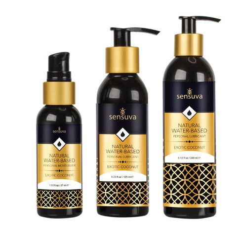 Sensuva Hidratante Natural A Base De Agua Coco Exótico