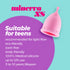 Crushious Minerva XS Reusable Menstrual Cup