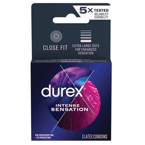 Durex Intense Sensation Box of 3