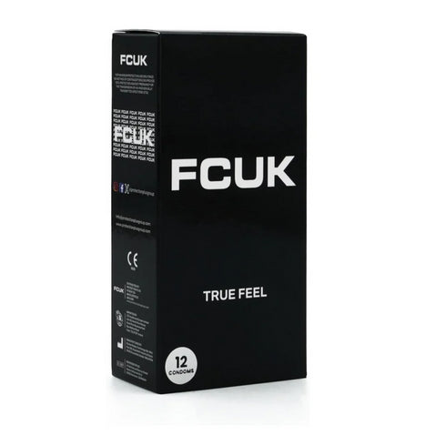 FCUK True Feel Condoms Black Box 12