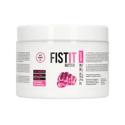 Mantequilla deslizante a base de agua Fist It 17 fl oz