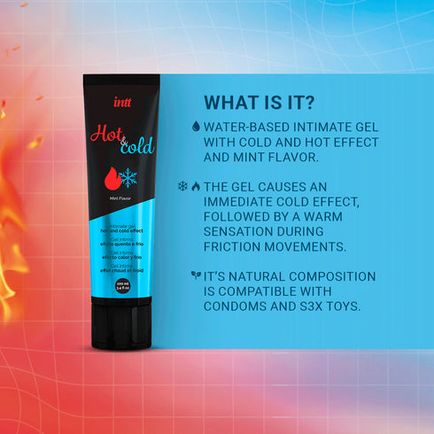 intt Hot & Cold Intimate Gel 3.4 fl.oz