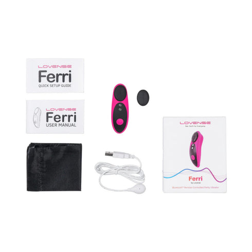 Lovense Ferri Magnetic App-Controlled Clitoral Vibrating Panty Massager