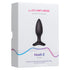 Lovense Hush 2 Remote App-Controlled 1.5" Butt Plug Black