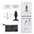 Lovense Hush 2 Remote App-Controlled 1.5" Butt Plug Black