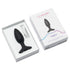 Lovense Hush 2 Remote App-Controlled 1.5" Butt Plug Black