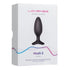 Lovense Hush 2 Remote App-Controlled 1.75" Butt Plug Black