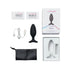 Lovense Hush 2 Remote App-Controlled 1.75" Butt Plug Black