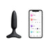 Lovense Hush 2 Remote App-Controlled 1" Butt Plug Black
