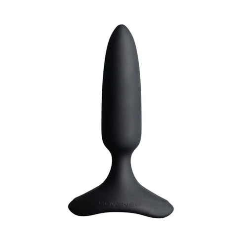 Lovense Hush 2 Remote App-Controlled 1" Butt Plug Black