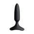 Lovense Hush 2 Remote App-Controlled 1" Butt Plug Black