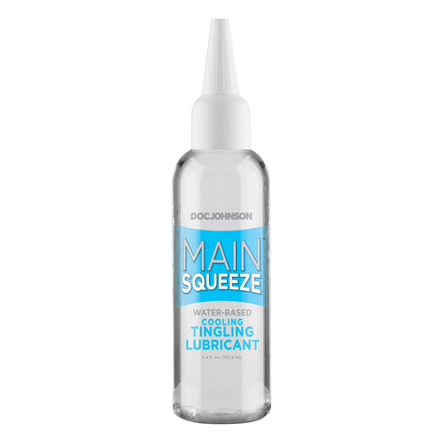 Main Squeeze Cooling & Tingling Water-Based Lubricant 3.4 fl oz