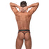 Tanga y anillo en C The Ultimate Duo de Male Power, burdeos, L/XL