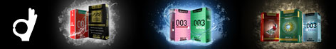okamoto brand banner