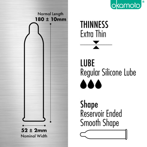 Okamoto 003 Platinum Box of 10