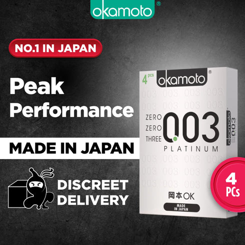 Okamoto 003 Platinum Box of 4