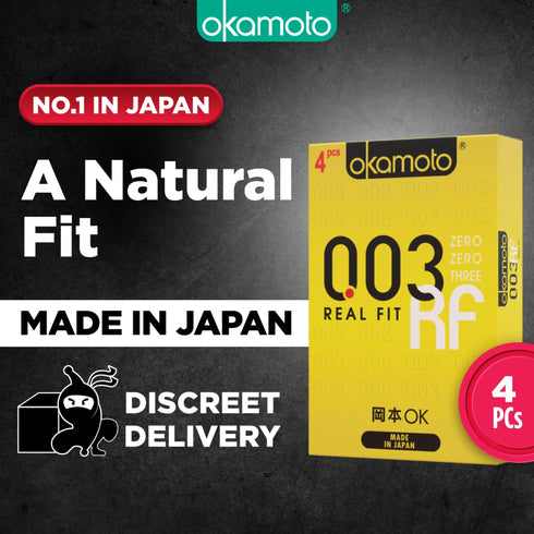Okamoto 003 Real Fit Box of 4