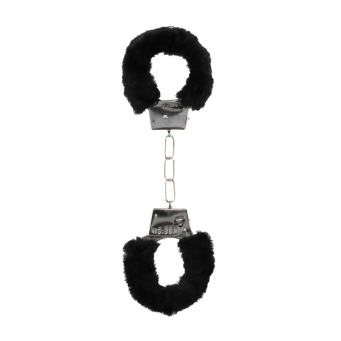 Ouch! Beginner's Furry Handcuffs Black