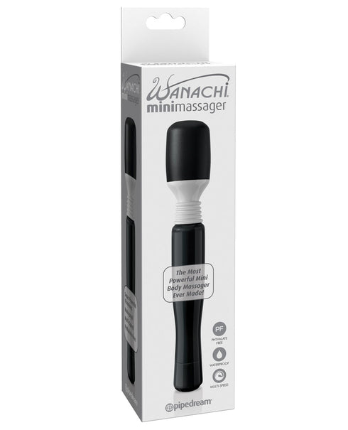 Mini Wanachi Massager Waterproof Black