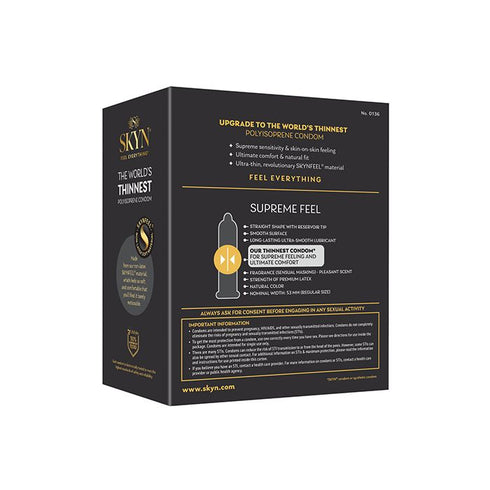 Caja SKYN Supreme Feel 30