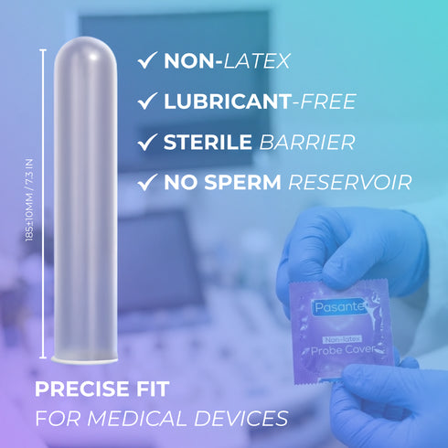 Cubiertas de sonda Pasante sin látex