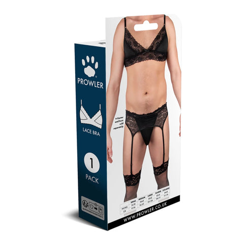 Prowler Male Lace Bra Black M