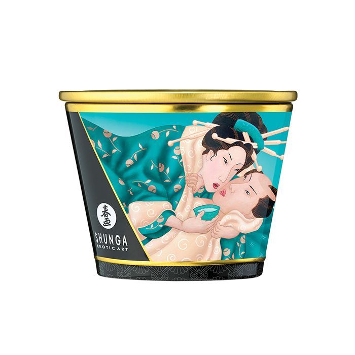 Shunga Massage Candle Island Blossoms ️ WorldCondoms