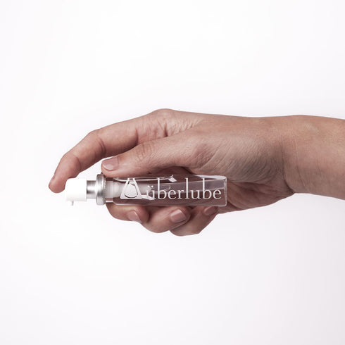 überlube Pink Refillable case & 1 insert 15ml