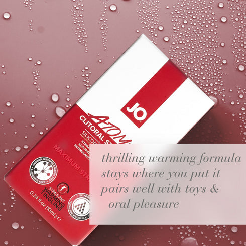 System JO Atomic Clitoral Stimulant Gel 10ml