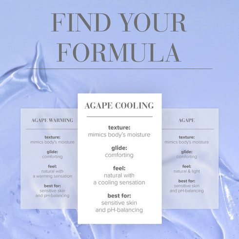 JO Agapé Lubricante refrescante a base de agua 2 fl oz